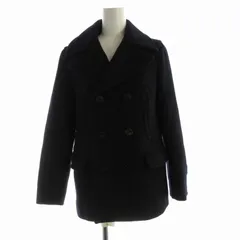 ドゥーズィエムクラス DEUXIEME CLASSE ピーコート Pコート ミドル アウター 38 M 紺 ネイビー /RO