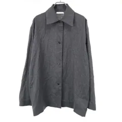 THE ROW ザ ロウ Rigel Shirt シャツコットンシルクシャツ 7713 W2824 グレー XSのサムネイル