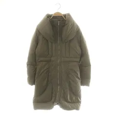コムサイズム COMME CA ISM ダウンコート ロング ジップアップ M カーキ /AT ■OS ■GY39 ■AXのサムネイル