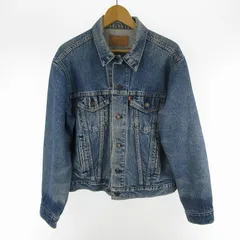 リーバイス Levi's USA製 70506-0216 デニムジャケット Gジャン トラッカー 44 裏刻印 523 4th 80’S 90’S インディゴ ヴィンテージ オールド