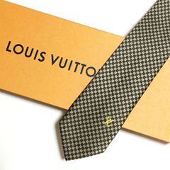 22035✨️LOUIS VUITTON ネクタイ ダミエ LVロゴ 箱付き 22035✨️LOUIS VUITTON ネクタイ ダミエ LVロゴ 箱付き - メルカリ
