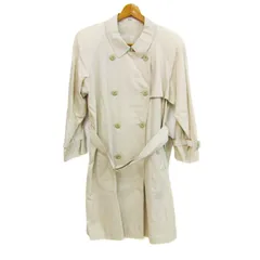 ダックス トレンチコート アウター ロングコート コットン レディース 9ARサイズ ベージュ DAKS 【中古】