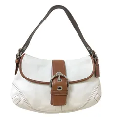 COACH コーチ バッグ ソーホー バイカラー レザー ワンショルダー 肩掛け セミショルダー
