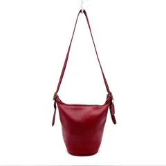 COACH 9953 オールドコーチ ショルダーバッグ バケツ型 ゴールド金具 レッド