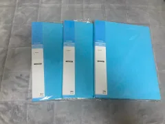 A4 40ポケット ファイル スカイブルー