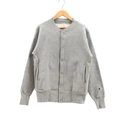 【中古品】Champion チャンピオン REVERSE WEAVE リバースウィーブ USA製 スナップボタンスウェット カーディガン トップス 【148-251119-hn-03-fur】