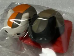 e❌夏目友人帳❌　ニャンコ先生　&　黒ニャンコ　こたつ　フィギュア