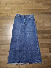 L) ZARA ザラ デニム ロング丈スカート