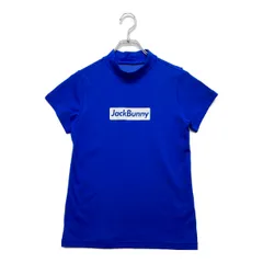 中古 レディース ジャックバニー Jack Bunny!! 半袖シャツ 1(M) 青  ブルー モックネック