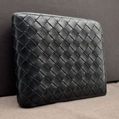 s14 GUCCI グッチ 長 財布 プレート ブラック 黒 GG エンボス グッチ