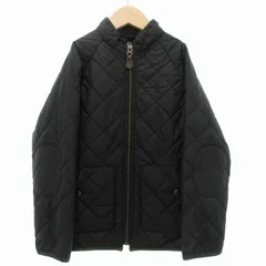 ポロ バイ ラルフローレン Polo by Ralph Lauren キルティングジャケット ブルゾン ジップアップ ポニー刺繍 130cm 黒 ブラック /JS