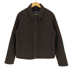 POLO RALPH LAUREN(ポロラルフローレン) The Langdon  ポニー刺繍 ウール ツイル ボンバージャケット メンズ import：S 【中古】【ブランド古着バズストア】 ポロラルフローレン POLO RALPH LAUREN The Langdon ポニー刺繍 ウール