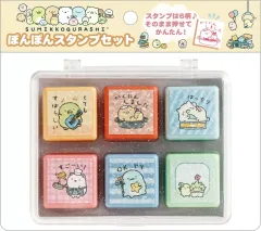 【新品】スタンプ・はんこ・印鑑 A柄 ぽんぽんスタンプセット 「すみっコぐらし」