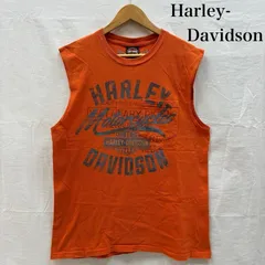 ハーレーダビッドソン 16ss ノースリーブ カットソー タンクトップ ポケット 両面 プリント メンズ M ISItems【USED】【古着】【中古】50147333