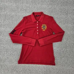 85 HAZZYS ヘジス レディース BIGワッペン 長袖 KARA(カラ)Tシャツ 1103JM1