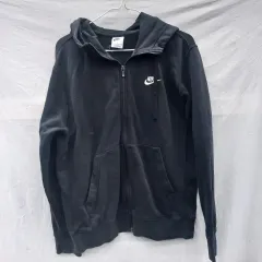 ナイキ ブラック ジップアップ パーカー (ユニセックス95)