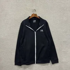 アンダーアーマー プリントロゴ 弱起毛 ジャージ ジップアップ XXL A01381