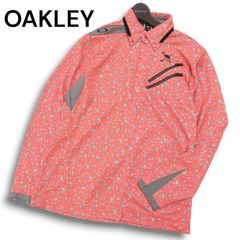 OAKLEY オークリー スカルコレクション ロゴ 半袖 ポロシャツ グレー M
