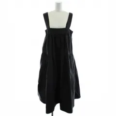 leur logette ルールロジェット 黒 ボリュームキャミワンピース leur