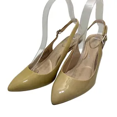 【美品】ロックポート (23.5) パンプス ストラップ エナメル ポインテッドトゥ ヒール 本革 レザー 希少デザイン