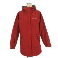 モンベル Montbell マウンテンパーカー ジャケット 中綿ライナー付 1101413 アウトドアウェア レッド系 M 251117E