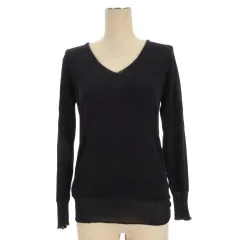 ウィムガゼット Whim Gazette ニット カットソー 長袖 ネイビー 251118E