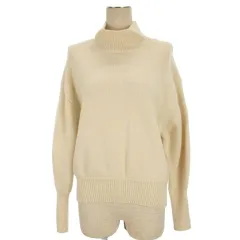 ロペ ROPE ニット セーター 長袖 38 ホワイト 251117E