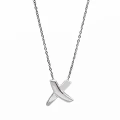 Tiffany&Co. ティファニー グラフィティ キス ネックレス SV925 新品仕上済