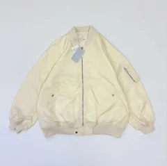 23ss 2023 未使用 IENA イエナ ナイロン ツイル MA-1 ブルゾン ミリタリー 生成 サイズ 38 定価27,500円 704