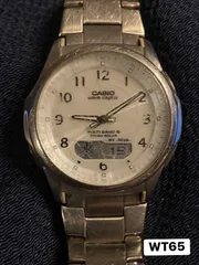 【時計】【稼働品】CASIO カシオ　Wave Ceptor ウェーブセプター　WVA -M630 マルチバンド6 タフソーラー　電波ソーラー　アナログ　メンズ　腕時計　WT65