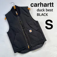 2025年最新】carhartt ダックベスト ブラックの人気アイテム - メルカリ
