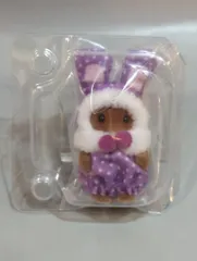 エポック社 シルバニアファミリー 赤ちゃんカラフルウサギコスチューム ブラウンウサギの赤ちゃん バークリー