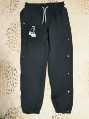 カンゴール ブラック スナップボタン トレーナー パンツ M