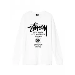 STUSSY（ステューシー） WORLD TOUR L/S TEE ロングスリーブティーシャツ Tシャツ 長袖　ユニセックス
