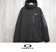 【新品】26 OAKLEY TNP TBT INSULATED JACKET - XLサイズ - BLACK/WHITE LOGO 正規品 スノーボード ウェア ジャケット