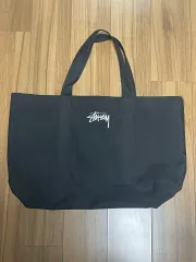 STUSSY ステューシー ブラック トートバッグ (雑誌付録)