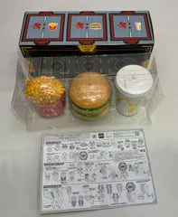 中古 マクドナルド×エヴァンゲリオン バリューセットフィギュア
