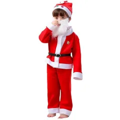 【在庫処分】ベビー 衣装 クリスマス クリスマス コスプレ衣装 サンタクロース サンタクロース クリスマス服 衣装 サンタ服 サンタコス服 子供服 帽子付き キッズ 男の子 コスチューム 女の子 パーティー 子供 発表会 コスプレ 学園祭 演劇 サンタ イベン