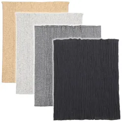 [CHASO] 腹巻き 4枚セット レディース 温活 妊婦 マタニティ 締めつけない 長め 薄手 L/XL [L/XL（78～100cm）]