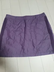 キャロウェイ ゴルフ PURPLE パープル キルティング スカート 麻 70