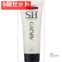 ギャツビー スタイリングジェル200G SH 5個セット まとめ売り