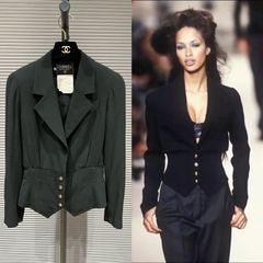 CHANEL 94A P03702V03586 BLAZER シャネルジャケット 36 正規品 ココ