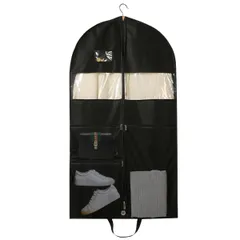 RYUBOF スーツ 持ち運び スーツカバー ガーメントバッグ ガーメントケース 衣類カバー 洋服カバー スーツバッグ メンズ レディース 出張 旅行 型崩れ防止 軽量 ハンガー対応 (60cm×150cm) [60cm×150cm]
