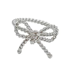 ティファニーツイストコンビリング　9号　新品仕上げ　無傷未使用に近い ティファニーツイストコンビリング9号新品仕上げ無傷未使用に近い