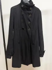 ブラック ダブル コート