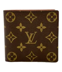 美品 ルイヴィトン 二つ折り財布 ポルトフォイユマルコ M61675 メンズ Louis Vuitton