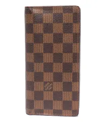 ダミエ ルイ・ヴィトン 長財布 ポルトフォイユ ブラザ N60017 メンズ レディース LOUIS VUITTON
