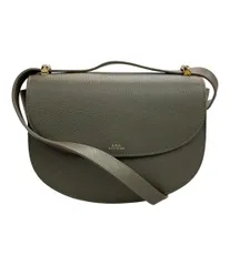 美品 アーぺーセー ショルダーバッグ 斜め掛け レザー ジュネーブ フラッペ レディース A.P.C.