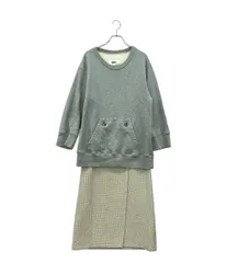 エムエムシックス メゾンマルジェラ 裏起毛 3wayドッキングワンピース レディース SIZE 38 (S) MM6 Maison Margiela