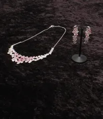 美品 スワロフスキー チョーカー ネックレス イヤリング 2点セット レディース SWAROVSKI